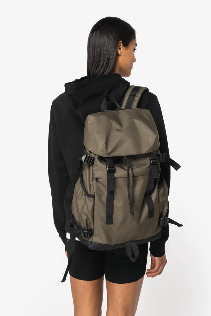[NS109-Black-One size] Sac à dos écoresponsable unisexe (NS109) (Black)
