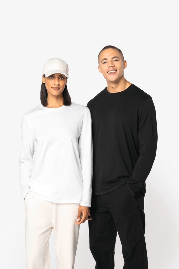 T-shirt écoresponsable manches longues unisexe (NS347)