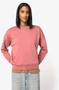 Sweat-shirt écoresponsable à col rond à épaules tombantes femme (NS439)