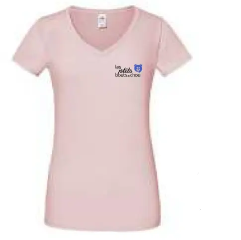 Ladies Iconic 150 V Neck T-FRUIT OF THE LOOM SC61444 acti jeunes