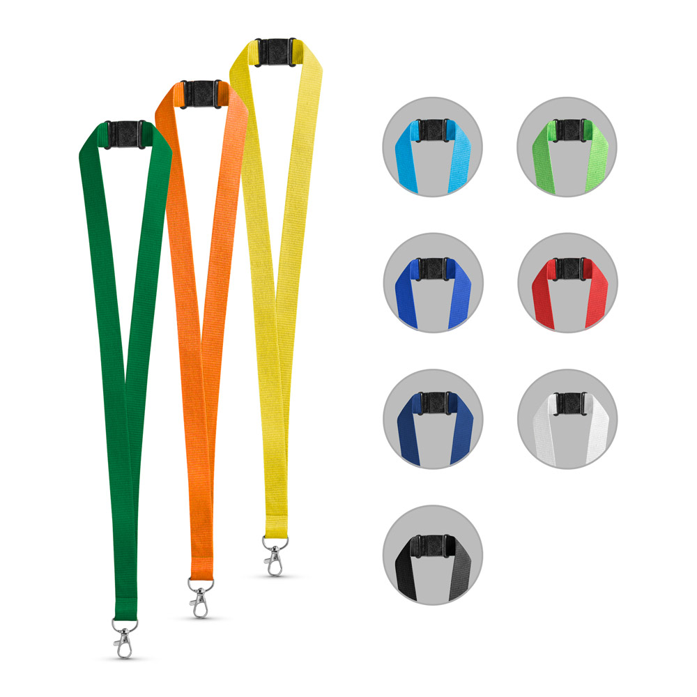 Pack tours de cou personnalisés — LEEDS, polyester (100 exemplaires)